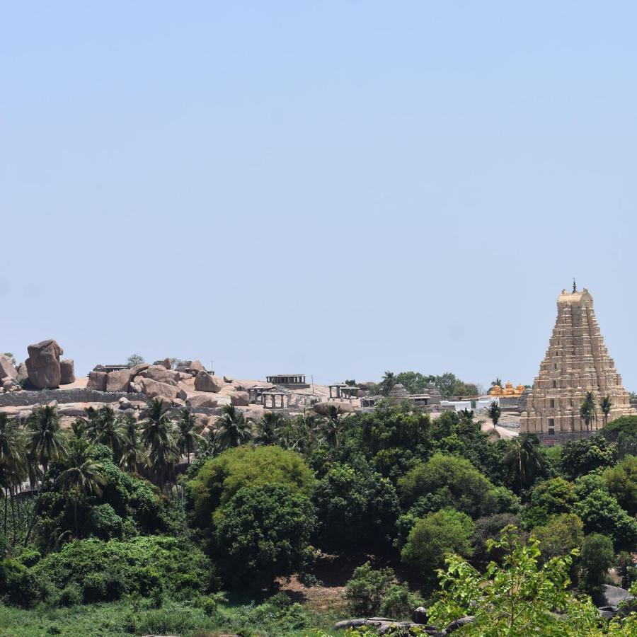 Temple View Guest House Hampi Esterno foto