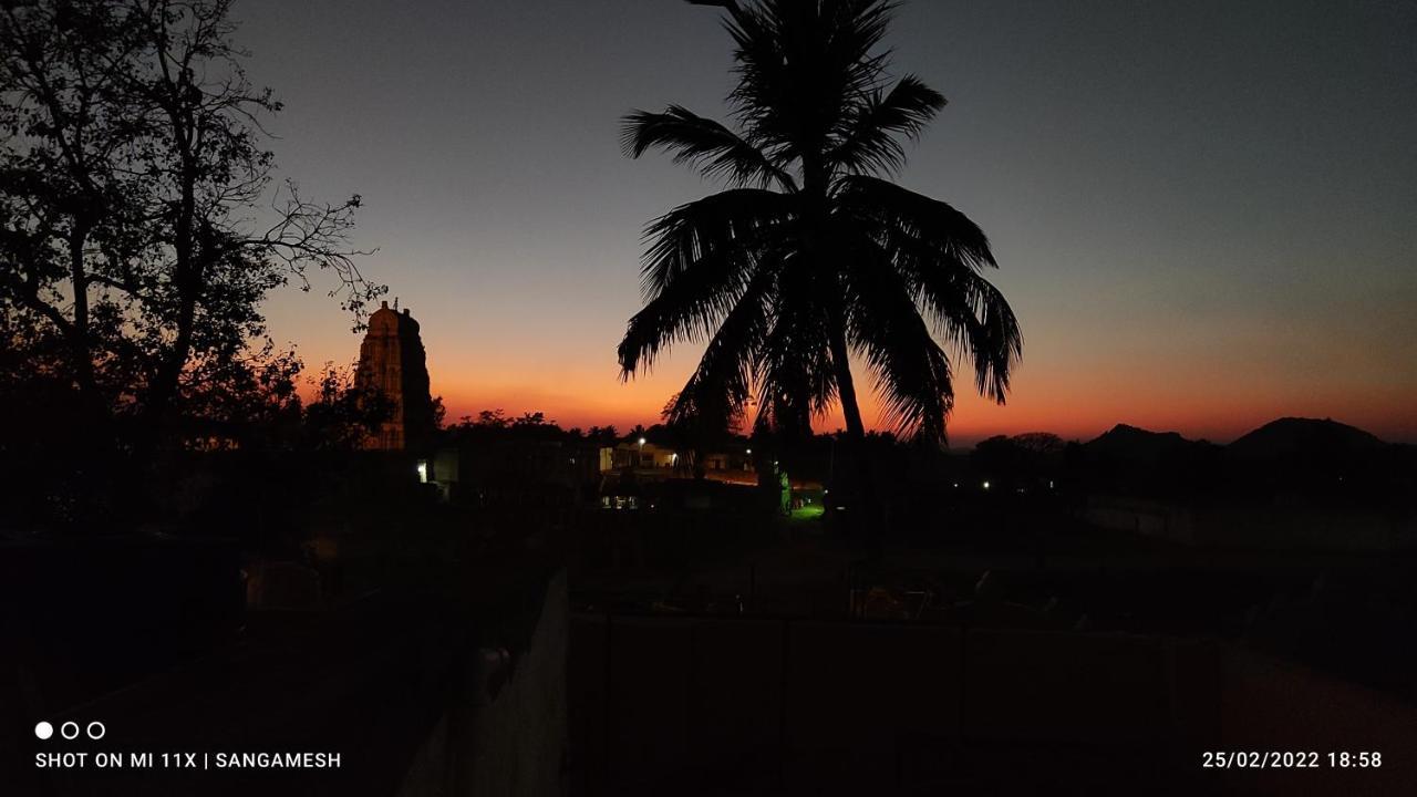 Temple View Guest House Hampi Esterno foto